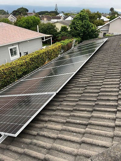 ⚡️🌬️🔋.Electrical NexGen appears to be showcasing a rooftop solar panel installation, highlighting their expertise in renewable energy solutions.  The image shows: - Photovoltaic (PV) solar panels mounted on a tiled roof - Panels are angled for optimal sunlight exposure - A residential setup, likely for electricity generation  Electrical NexGen likely offers services like: - Solar panel installation - Renewable energy systems - Energy efficiency solutions  😊